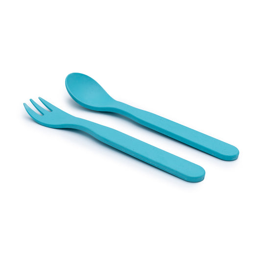 Bobo&Boo Plant Based Cutlery Set - Blue