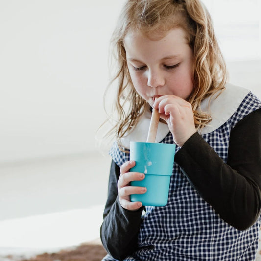 Bobo&Boo Plant Based Cup Set - Lagoon