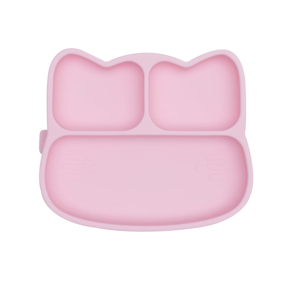 We Might Be Tiny - Cat Stickie Plate - Powder Pink