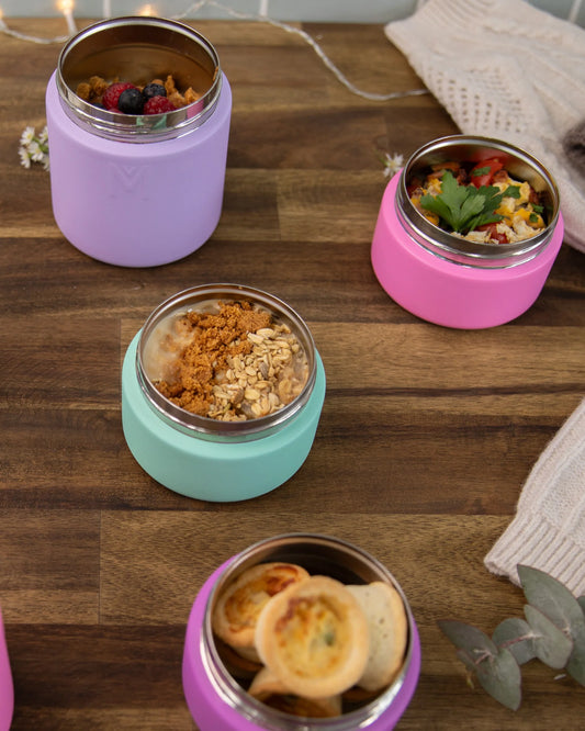 MontiiCo Mini Insulated Food Jar - Marine