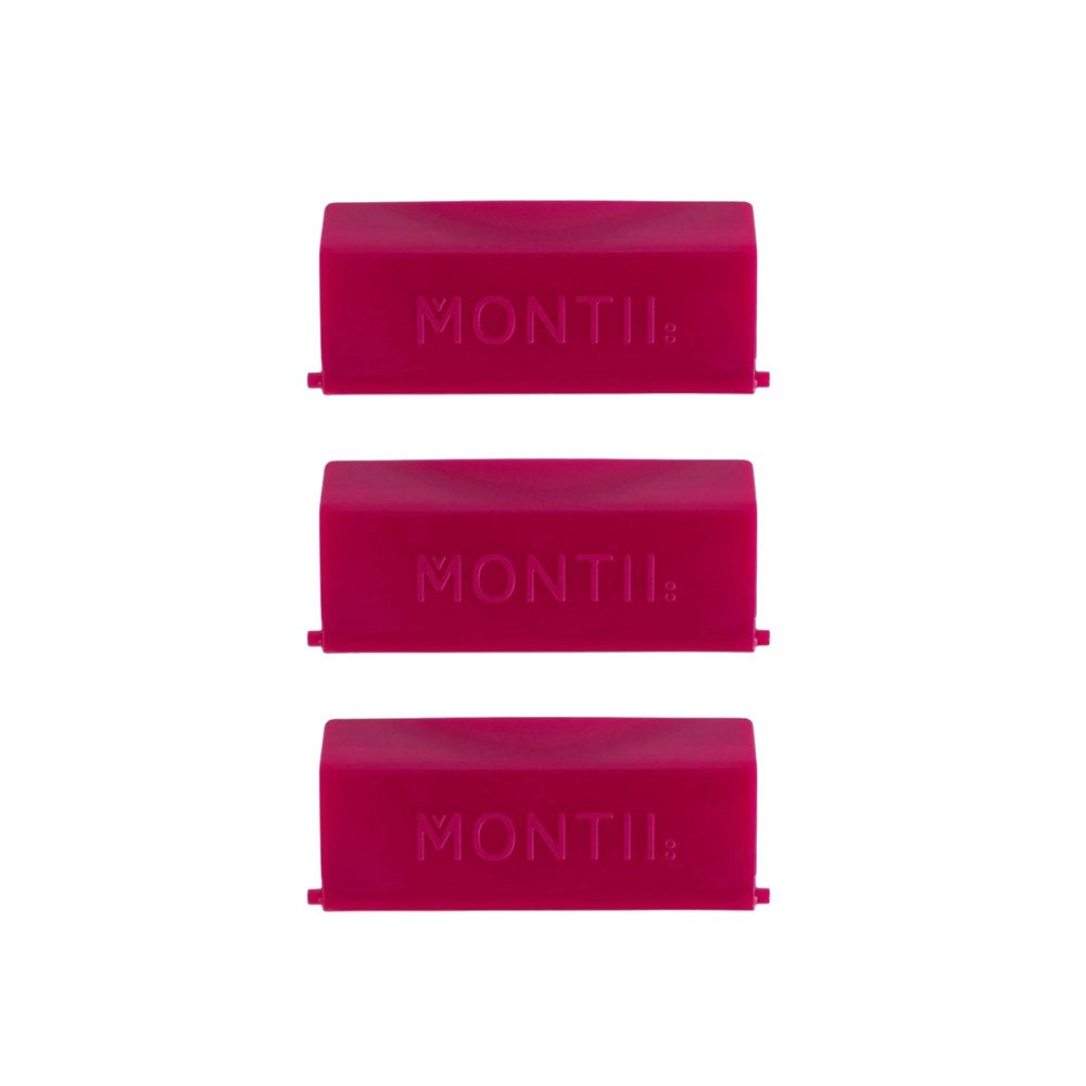 MontiiCo Bento PLUS Latch Set - Crimson (Set of 3)