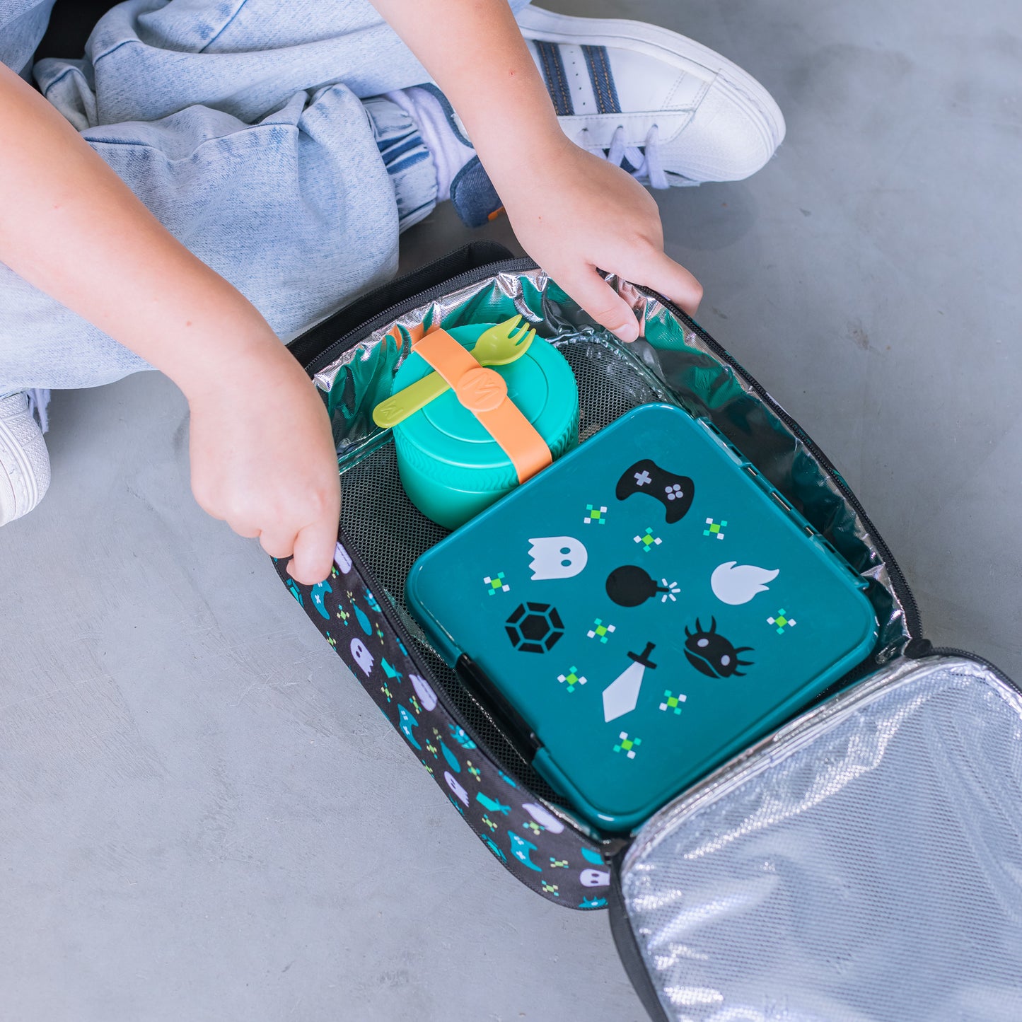 MontiiCo Mini Insulated Food Jar - Mojito