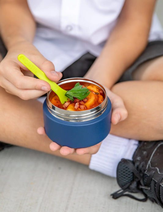 MontiiCo Mini Insulated Food Jar - Navy