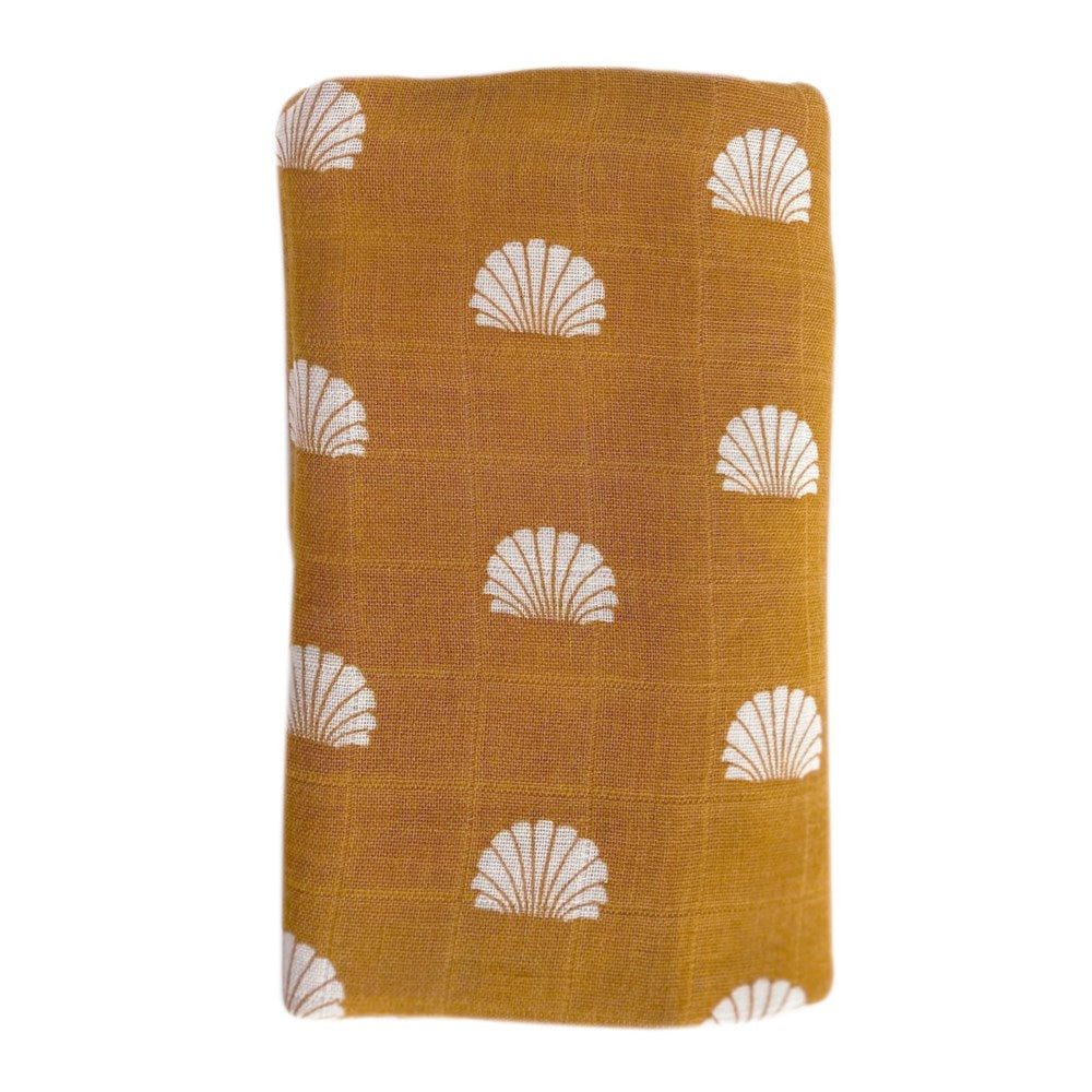 OB Designs Muslin - Ginger Shell Print