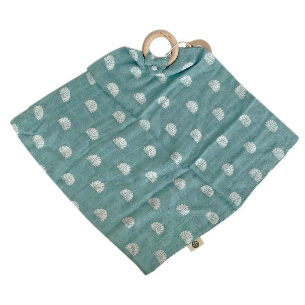 OB Designs Security Blanket - Ocean Shell Print