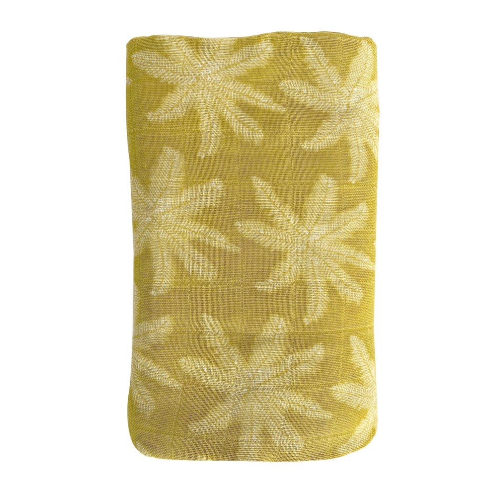 OB Designs Muslin - Pear Palm Print