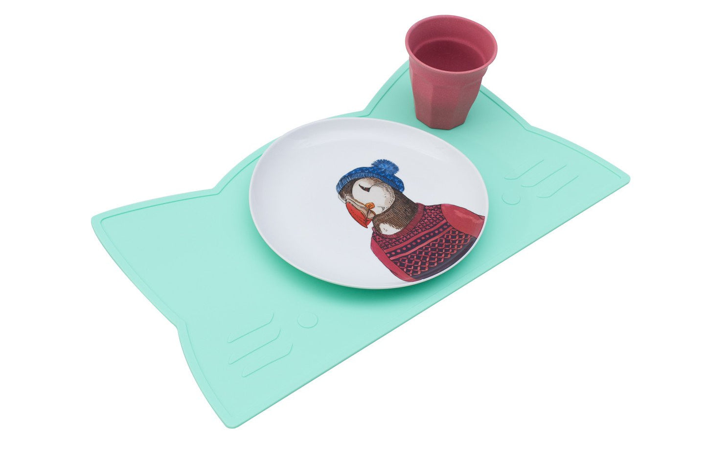 We Might Be Tiny - Cat Placie - Minty Green