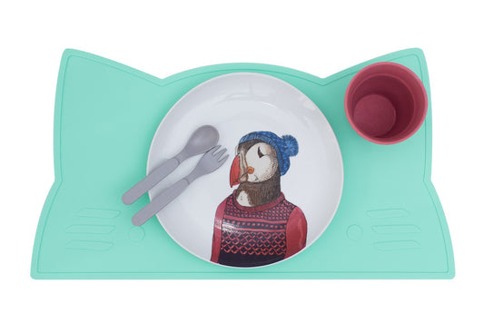 We Might Be Tiny - Cat Placie - Minty Green