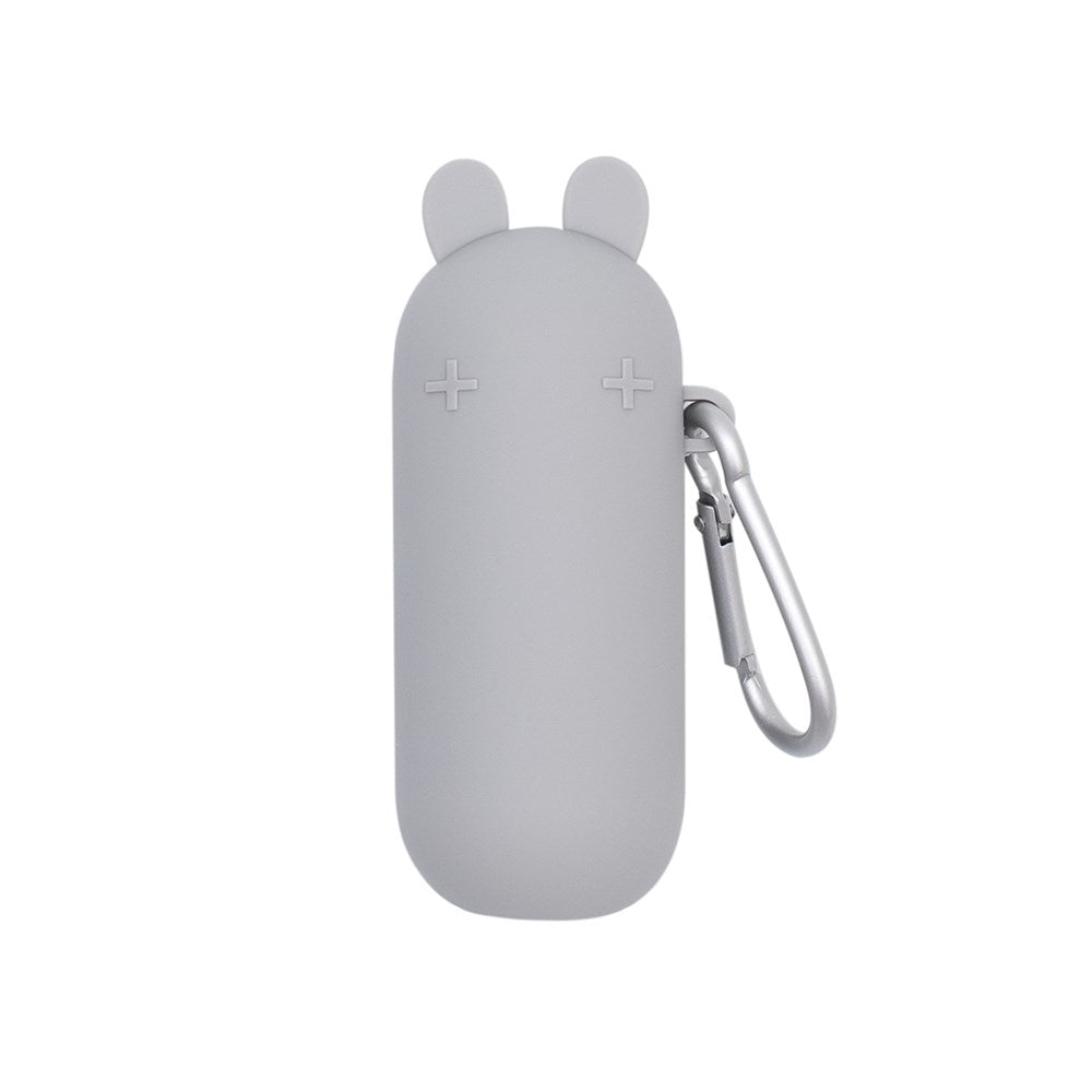 We Might Be Tiny - Bubble Tea Straw & Bunny Keepie - Grey