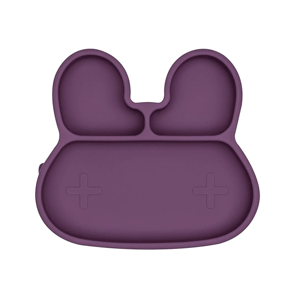 We Might Be Tiny - Bunny Stickie Plate - Plum