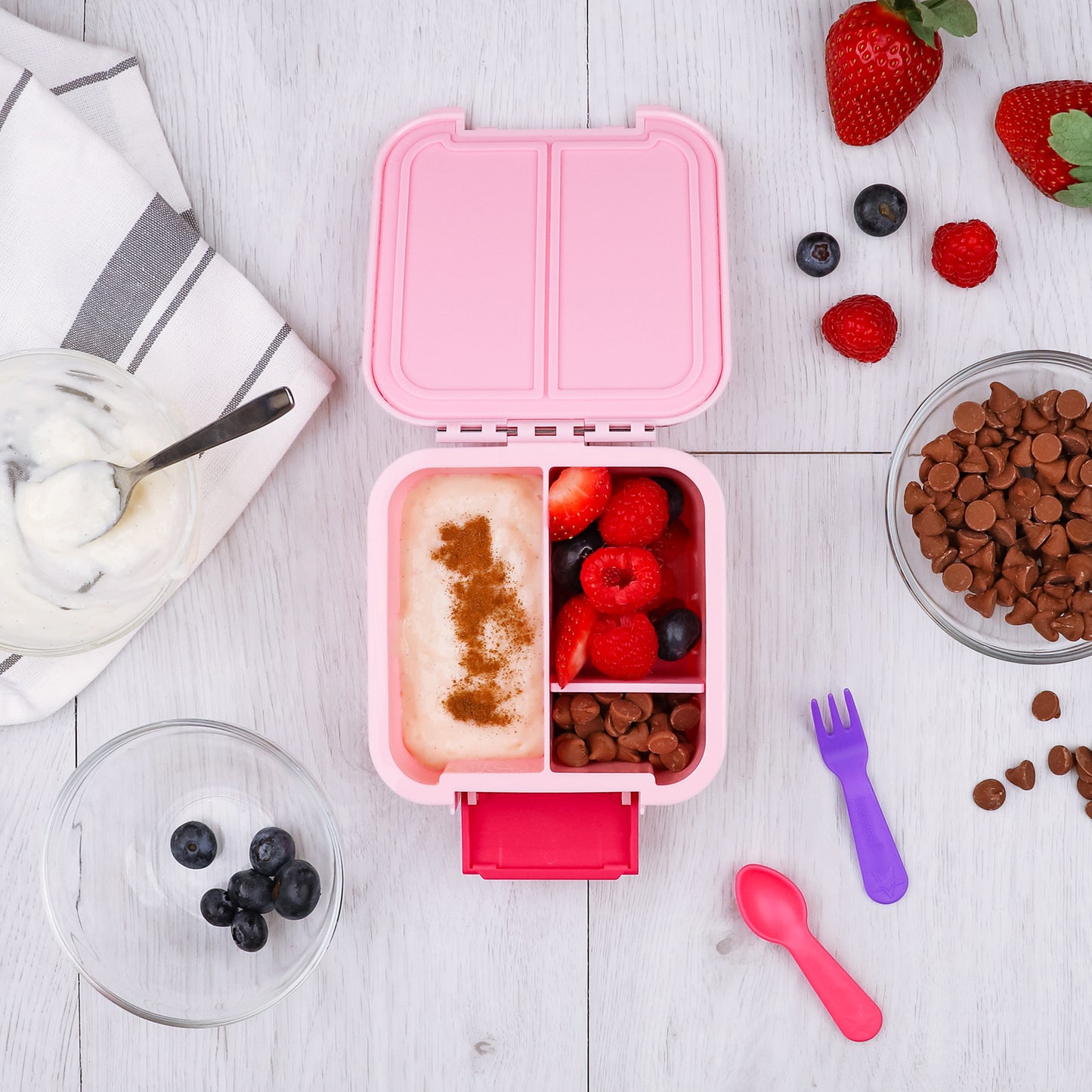 Lunch Punch Sets - Pink Bento Set