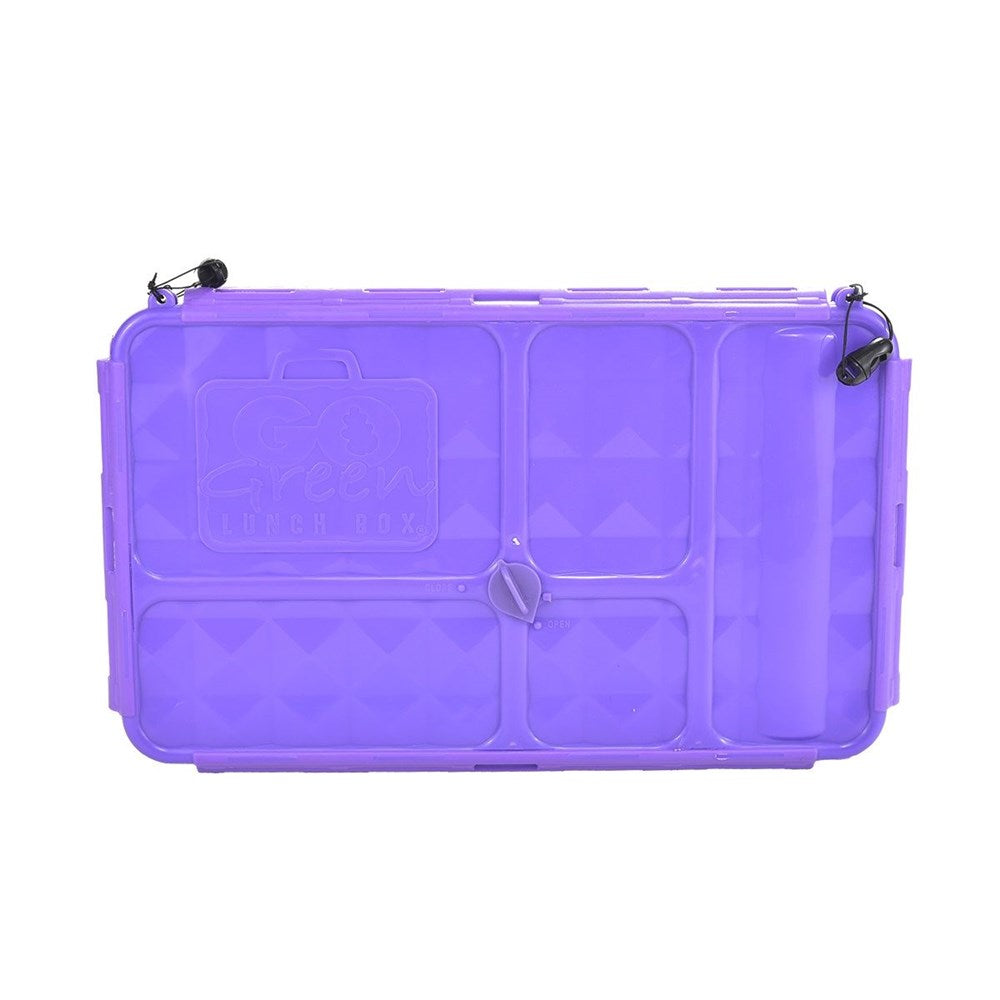 Go Green Food Box (LARGE) Lid - Purple