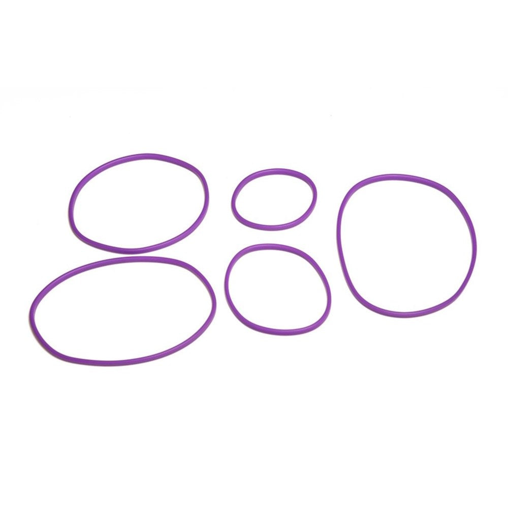 Go Green Food Box Bands - Purple