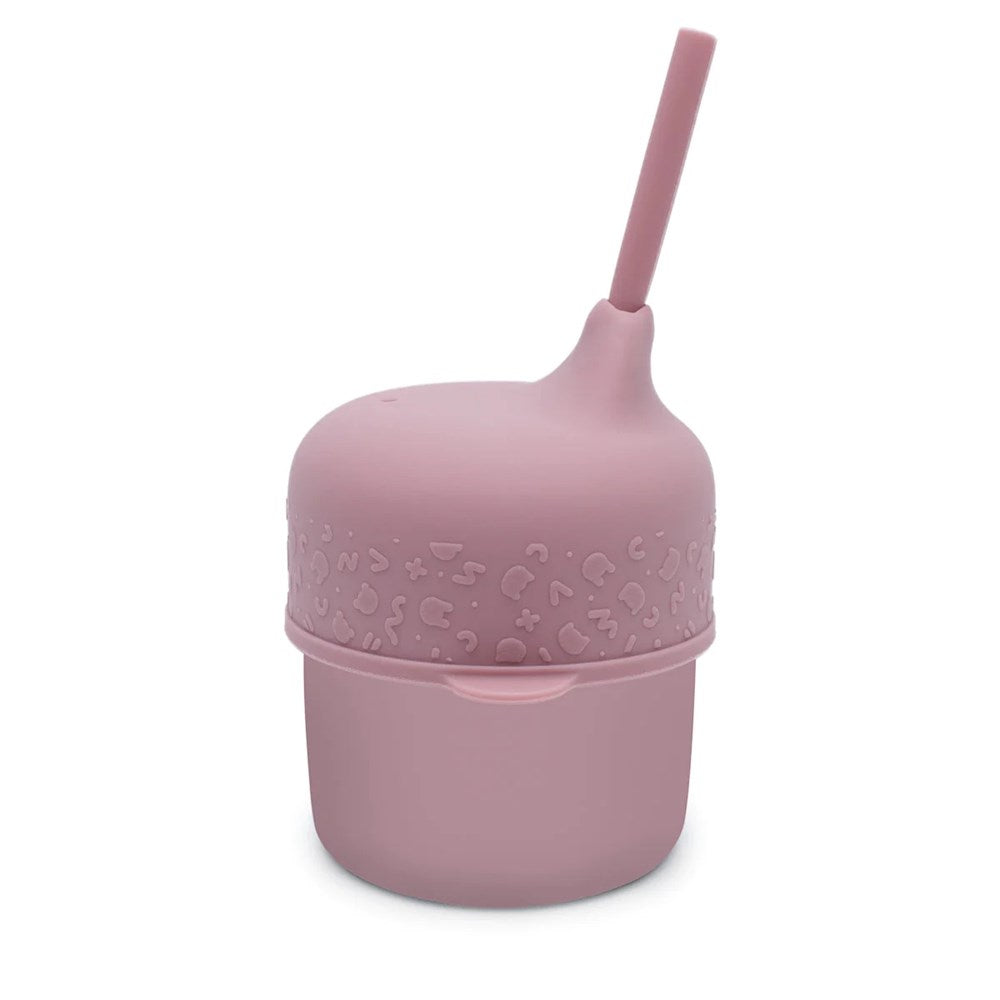 We Might Be Tiny - Sippie Cup Set - Dusty Rose