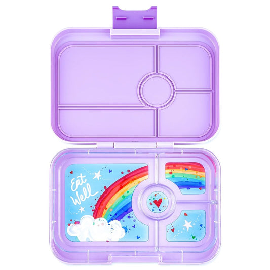 Yumbox Tapas 4C - Seville Purple (Rainbow Tray)