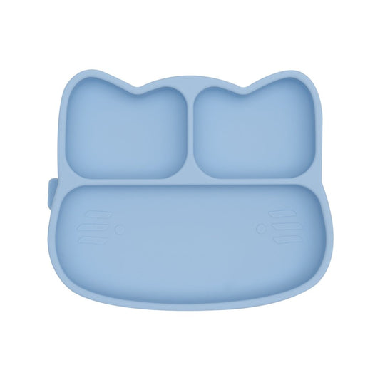 We Might Be Tiny - Cat Stickie Plate - Powder Blue