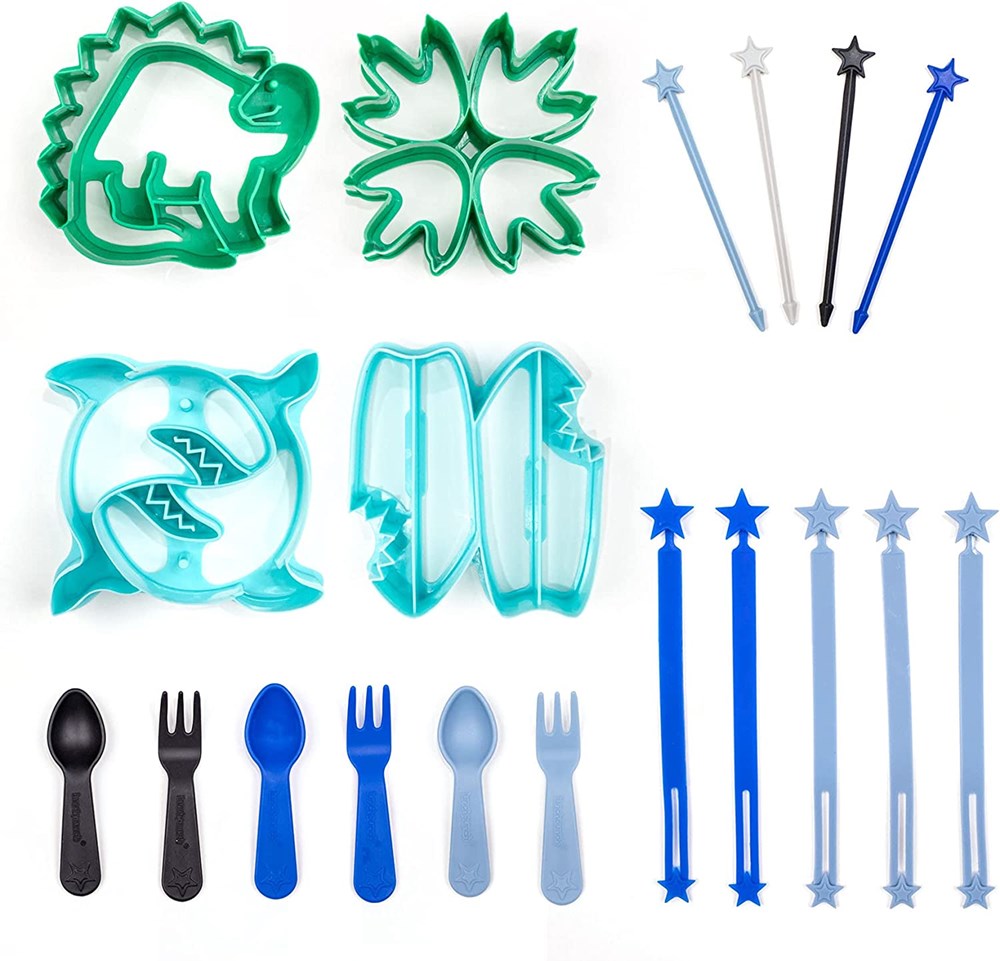 Lunch Punch Sets - Dinosaur Cutter & Bento Set