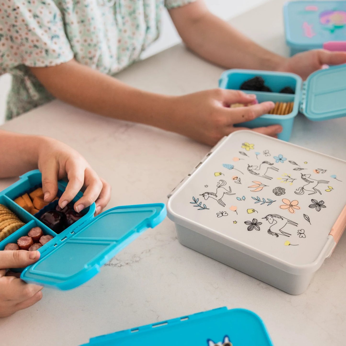 Little Lunch Box Co - Bento Two - Sky Blue
