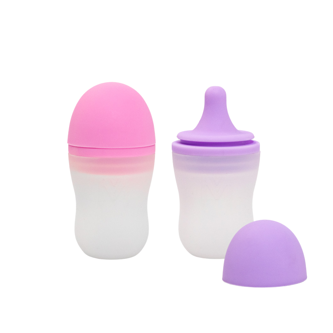 MontiiCo Silicone Sauce Bottle - Floss & Lilac
