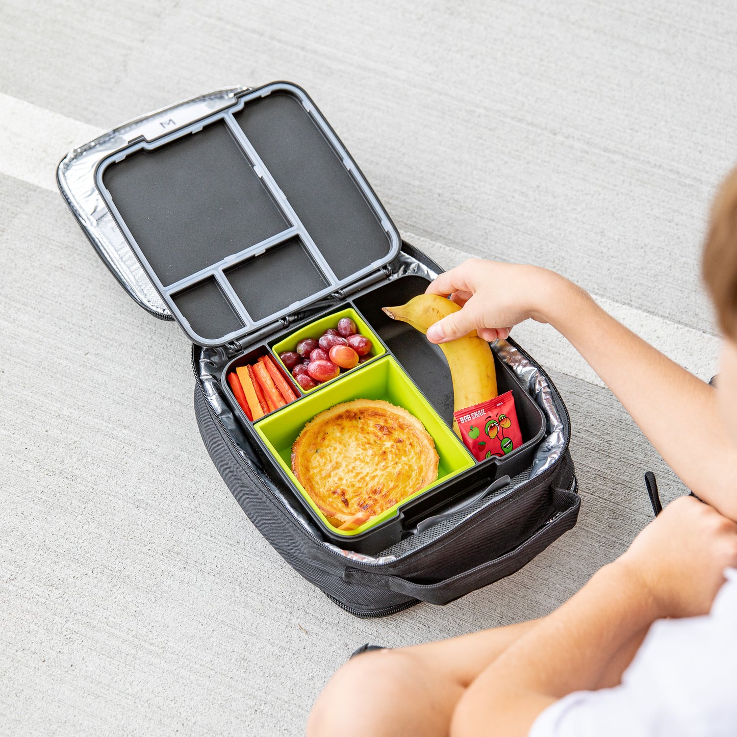 MontiiCo Insulated Lunch Bag - Midnight