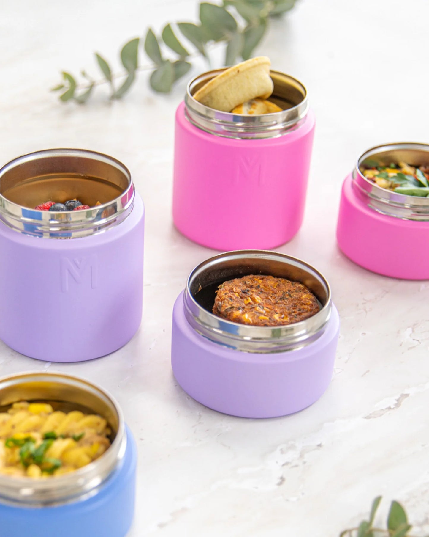 MontiiCo Insulated Food Jar - Lilac