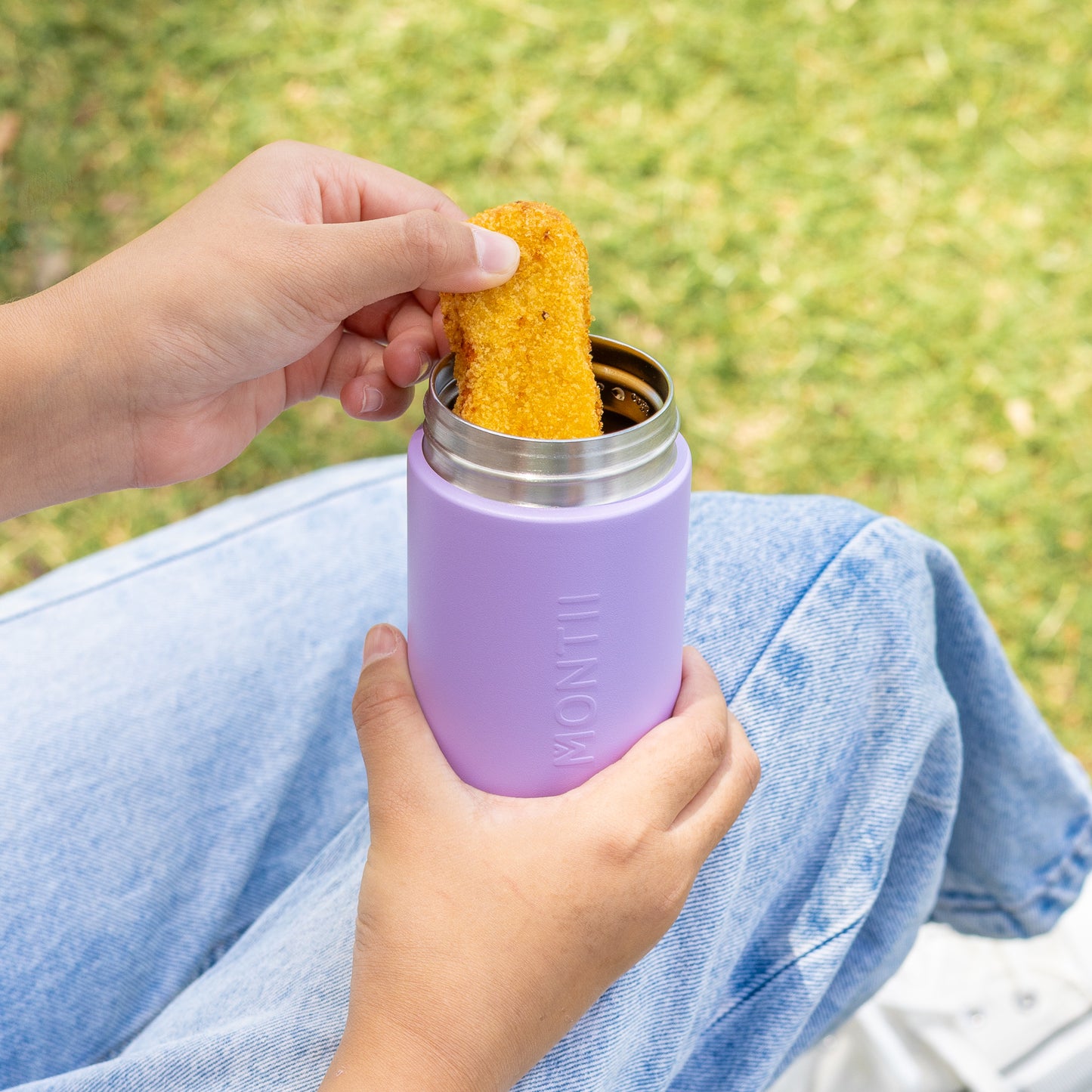 MontiiCo Insulated Snack Pot - Lilac