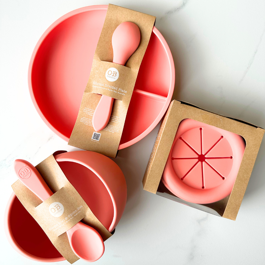 OB Design Silicone Dinnerware Bundle - Save 40%