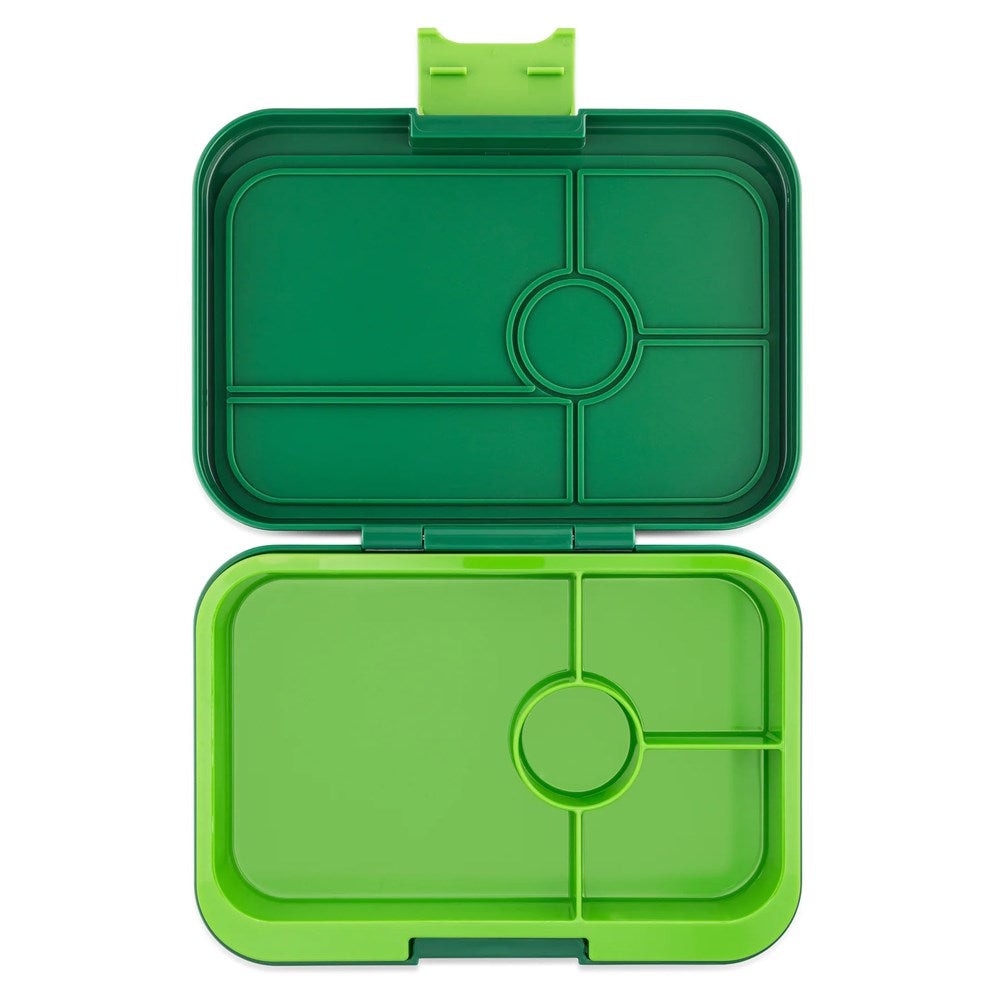 Yumbox Tapas 4C - Palm Green (Lime Tray)