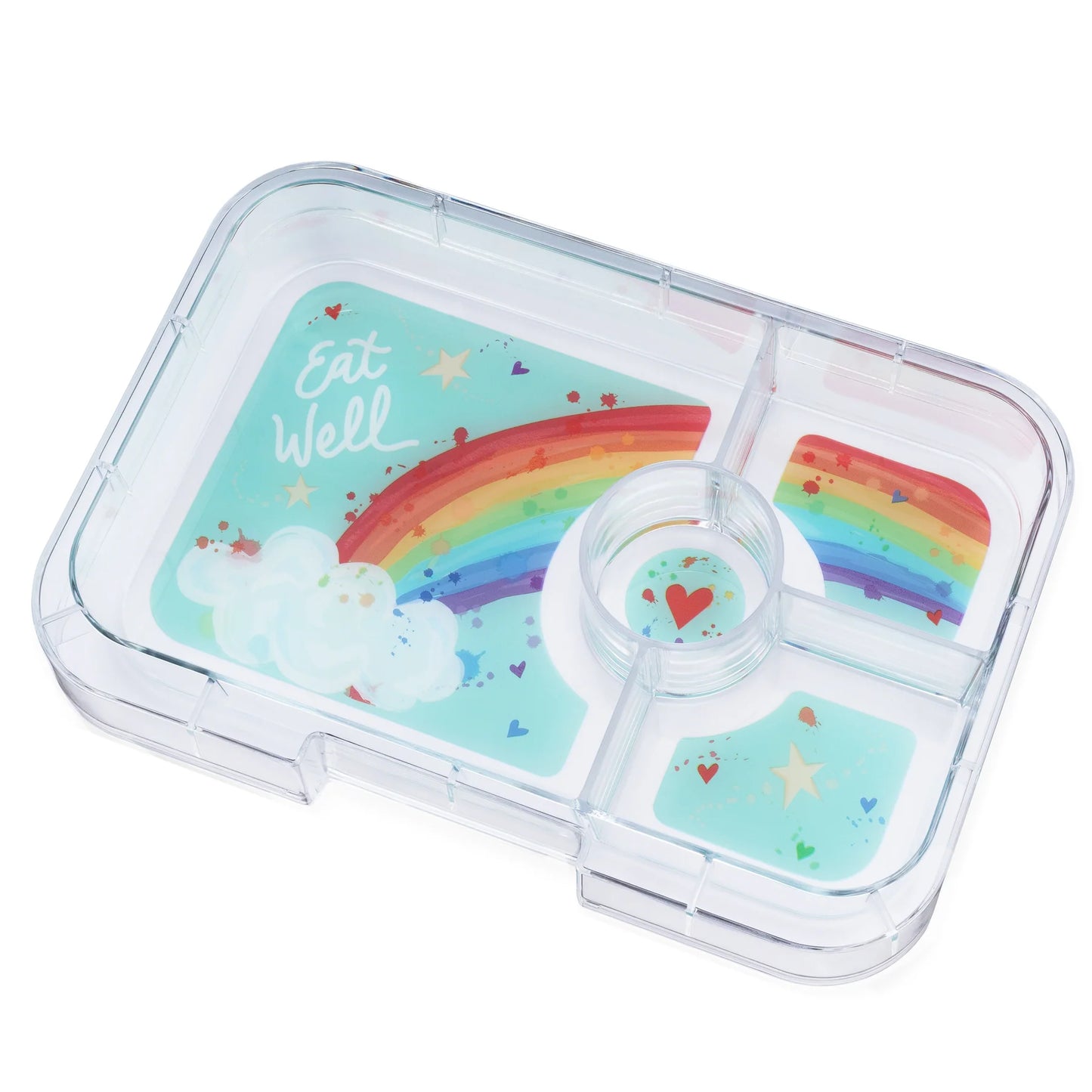Yumbox Tapas 4C - Capri Pink (Rainbow Tray)