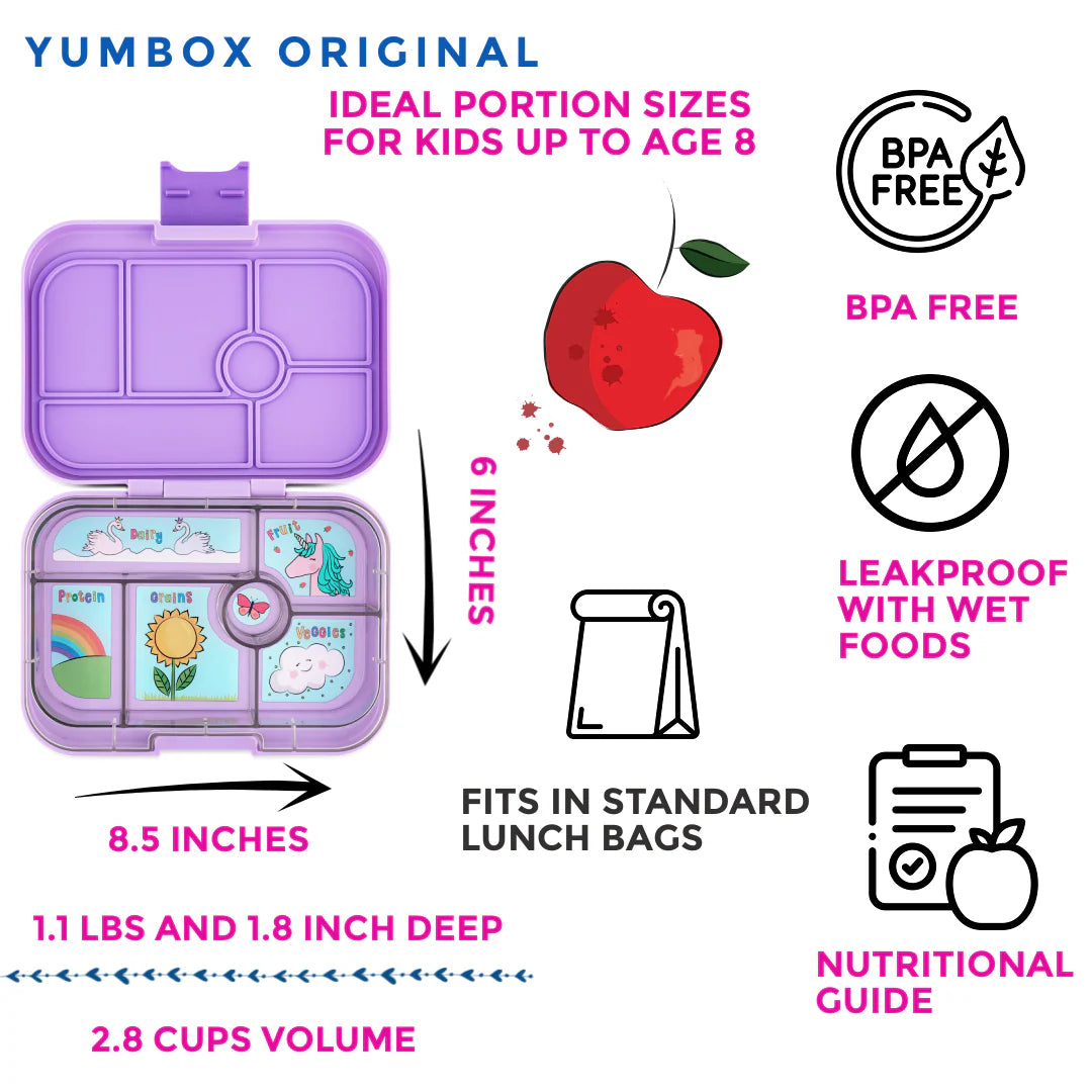 Yumbox Original - Lavande Purple (Unicorn)