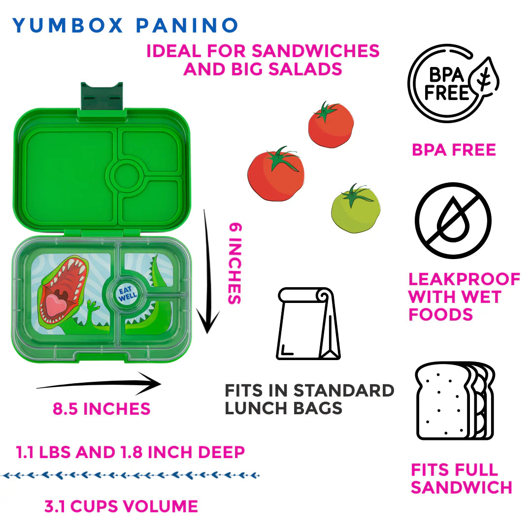 Yumbox Panino - Jurassic Green (DIno)