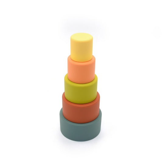 OB Designs Silicone Round Stacking Cups