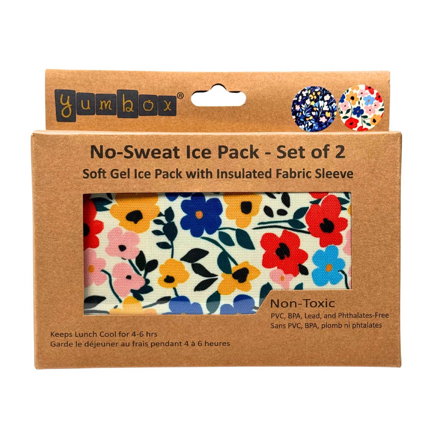 Yumbox Ice Pack - Flower Prints
