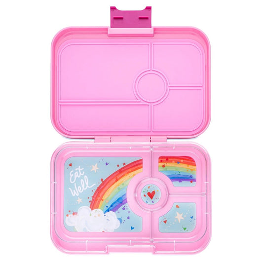 Yumbox Tapas 4C - Capri Pink (Rainbow Tray)