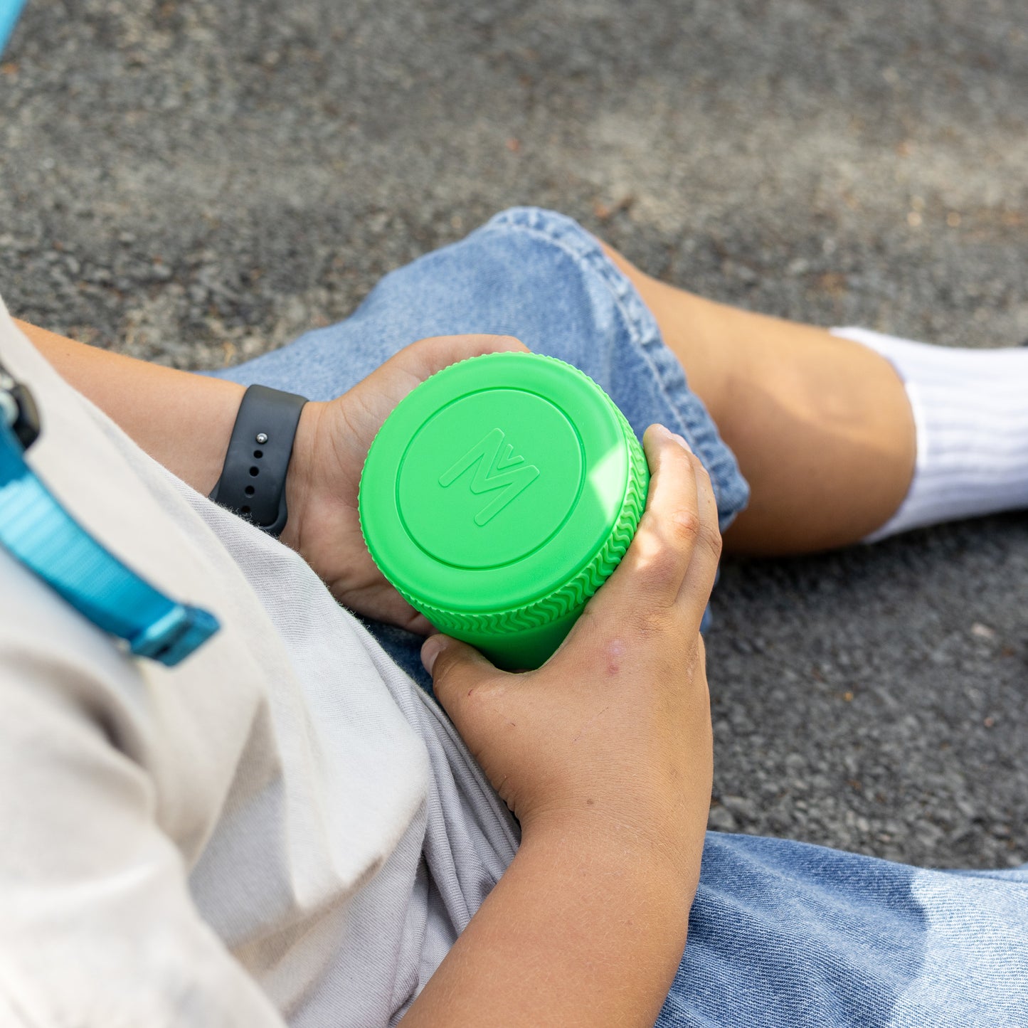 MontiiCo Mini Insulated Food Jar - Apple