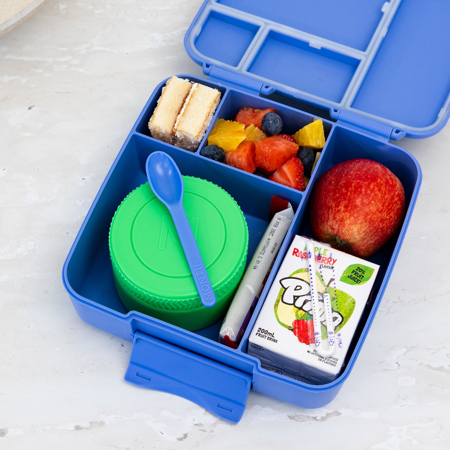 MontiiCo Mini Insulated Food Jar - Apple